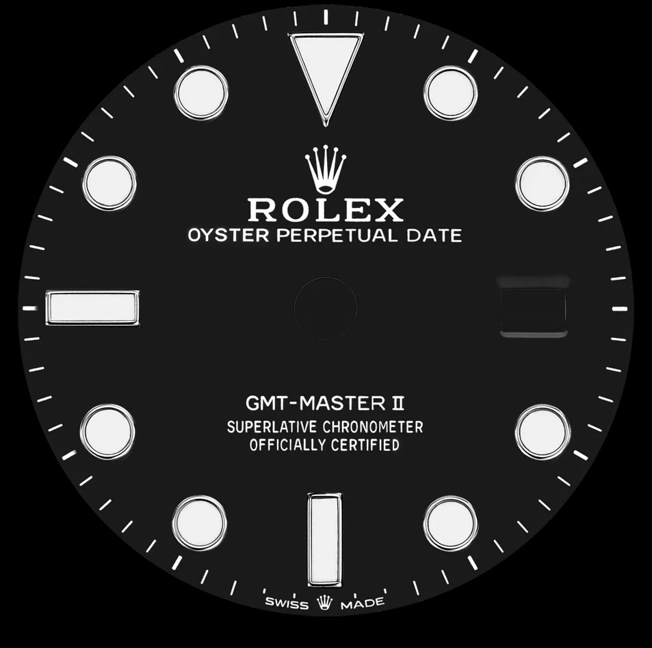 Mostrador do Rolex GMT-Master II