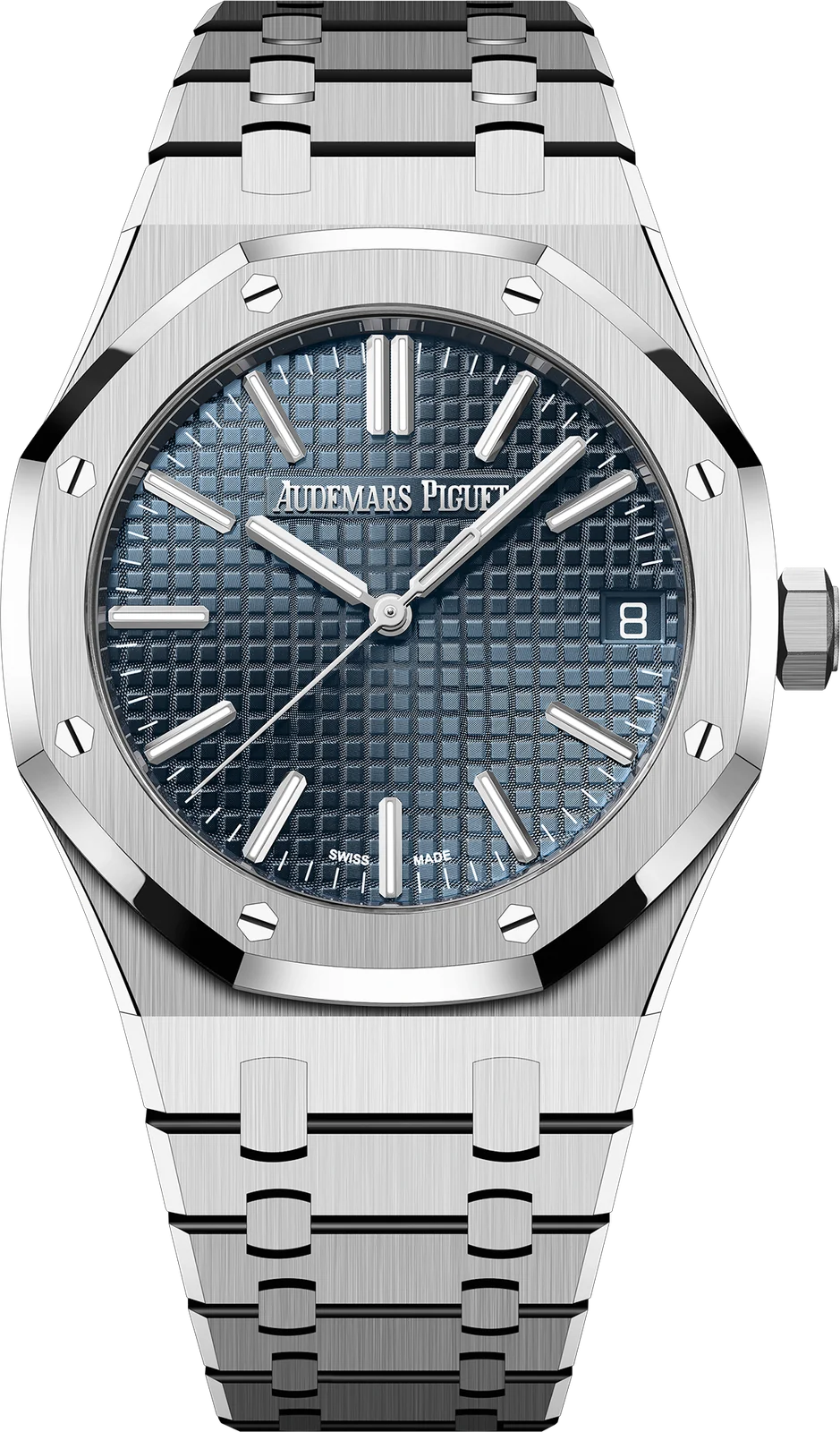Audemars Piguet Royal Oak 15510ST azul de frente
